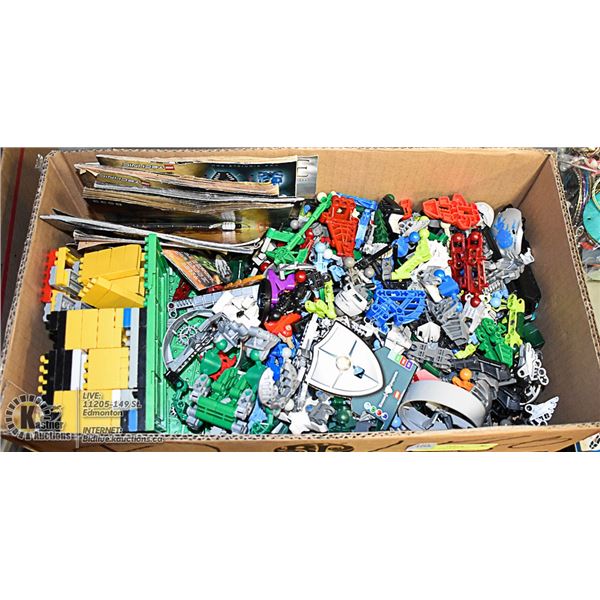 VINTAGE LEGO & BIONICS- ASSORTED BOX LOT