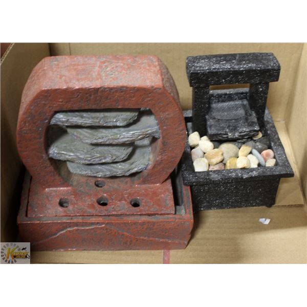 LOT OF 2 WATER FOUNTAINS