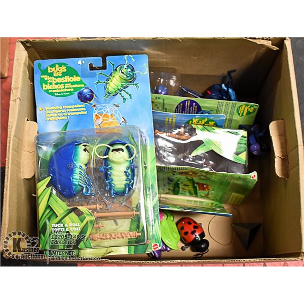 FLAT OF ASSORTED BUGS LIFE AND MORE