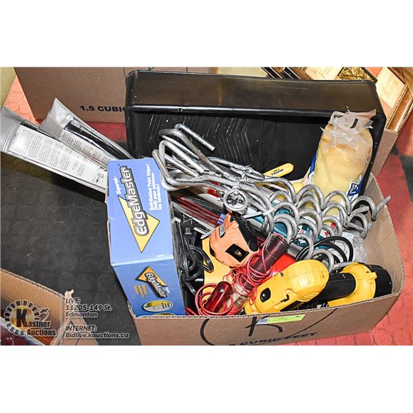 TOOLS- ASSORTED BOX LOT