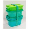 Image 1 : TUPPERWARE 3 PIECE STACKING CARRYALL