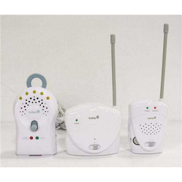 SAFETY 1ST BABY MONITOR- 3 PIECE SET