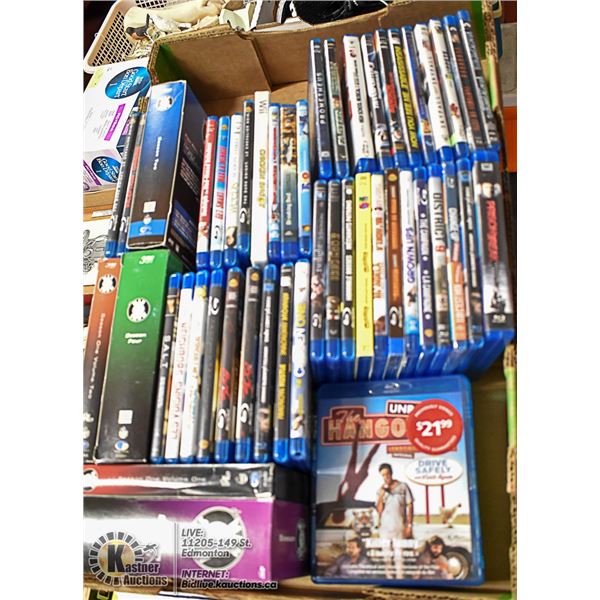 LOT OF ASSORTED BLU RAY