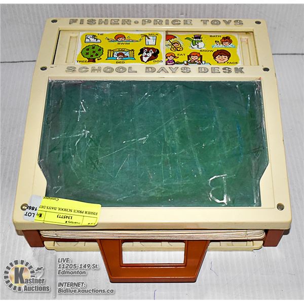 FISHER PRICE SCHOOL DAYS DESK