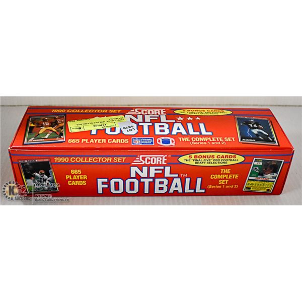 1990 COLLECTOR SET SCORE NFL FOOTBALL