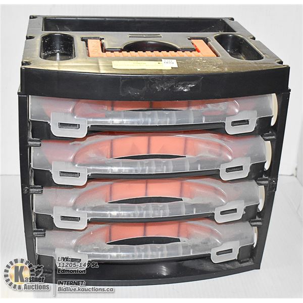 KRAFT DRAWER BIN WITH HANDLE