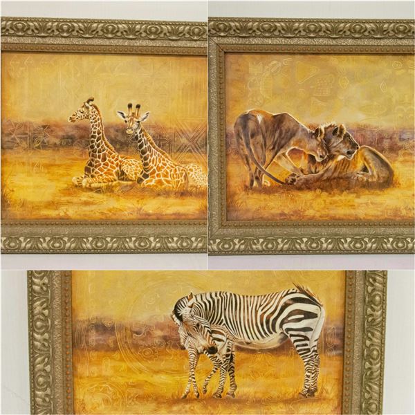 3 AFRICAN ANIMAL PICTURES