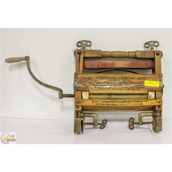 ANTIQUE CLOTHING MANGLE