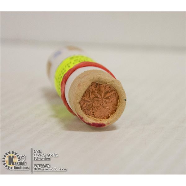 TD SHOTGUN ROLL OF 1968 CANADIAN 1 CENTS BU