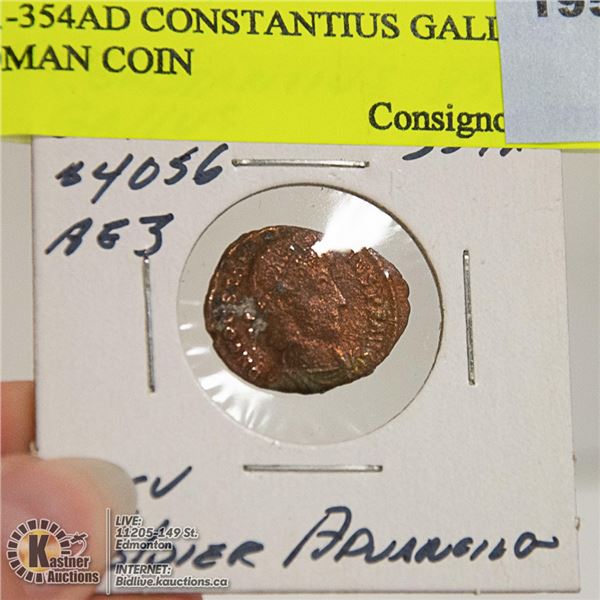 351-354AD CONSTANTIUS GALLUS ANCIENT ROMAN COIN