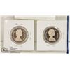 Image 2 : GEM PROOF 1986 & 1987 CANADIAN 50 CENT COINS NON