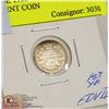 Image 1 : HIGH GRADE 1902 CANADIAN EDVII SILVER 5 CENT COIN