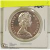 Image 2 : CHOICE UNC 1966 CANADIAN QEII SILVER $1 COIN