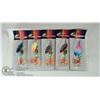 Image 1 : LOT OF 5 NEW FISHING LURES