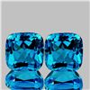 Image 1 : Natural London Blue Topaz Pair{Flawless-VVS1}