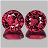 Image 1 : Natural Cherry Pink Rhodolite Garnet Pair[Flawless-VVS]
