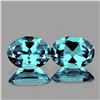 Image 1 : Natural; Paraiba Blue Apatite Pair (VVS)