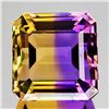 Image 1 : Natural Bi-Color Square Bolivia Ametrine 12 MM - FL