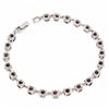 Image 3 : Natural Unheated Rhodolite Garnet Bracelet