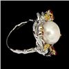 Image 3 : Natural Pearl & Ruby Ring