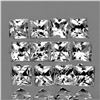 Image 1 : NATURAL WHITE SAPPHIRE 12 Pcs [FLAWLESS-VVS]
