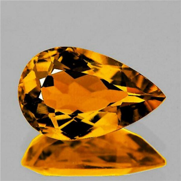 Natural AAA Golden Yellow Beryl 'Heliodor' 9 x 6 MM