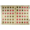 Image 1 : 98 ASSORTED 1909-1960 LINCOLN CENTS IN OLD ALBUMS