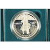 Image 1 : 1992 COLUMBUS QUINCENTENARY PROOF SILVER DOLLAR