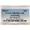 Image 3 : 2008-P AUSTRALIA RAT SERIES II HALF OUNCE .999