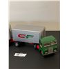 Image 2 : Vintage Japan Tin Friction Consolodated Frieghtways,Semi Truck with 2 Trailers Very Good Condition