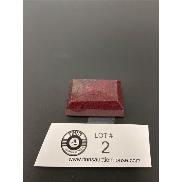 Rough Mineral Polished Quality Ruby. 294.60ct 58.92 gr 43x27x18mm Madagascar