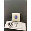 Image 2 : Rare Purple Blue Tanzanite6.91ct 14.1x10.1x5.7 Colour: Puprple Blue, Shape: Pear: Clarity,SI Origin 