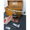 Image 3 : Vintage Transit in Wooden Box Starett #99F Transit