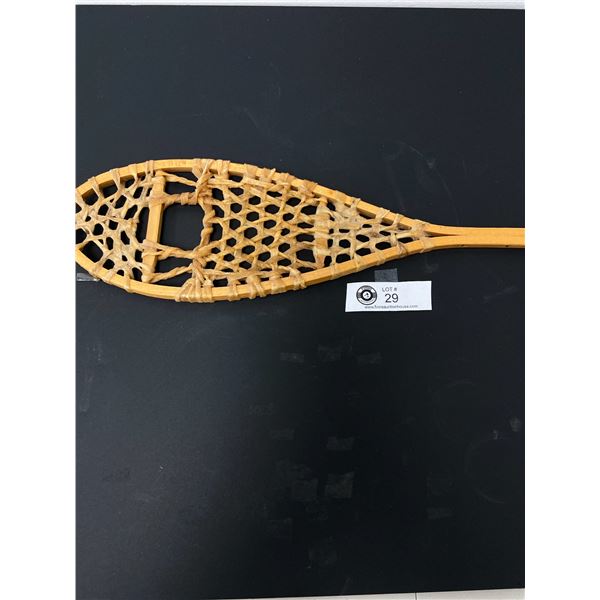 Original Canadian Chestnut " Huron" Salesman Sample Snowshoes