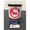 Image 1 : Genuine Red Ram Custom Designed Motor Oil Tins 1 Ltre Full