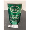 Image 1 : Vintage Esso Essolube HDX Plus Motor Oil Tin. 1 Litre Full
