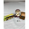 Image 1 : Art Deco Ring + Groovy Glasses and a Rose Pendant