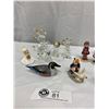 Image 3 : Collection of Vintage Miniatures Crystal, Glass, China