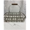 Image 1 : Fvintage Heavy Duty Steel Quart Oil Bottle Carrier