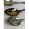 Image 2 : 4 Sterling Collectible Spoons