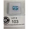 Image 1 : Ravishing Sky Blue Topaz 5.88 ct 11x9x6mm VVS-IF Octagon- Brazil Unheated and Untreated