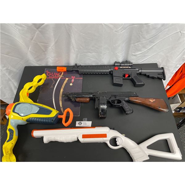 Nice Child's Toy Gun Lot with Magazine