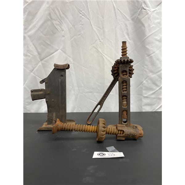 Lot of Vintage Car Jacks