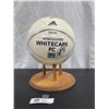 Image 1 : Vancouver Whitecaps Signed Soccer Ball with Stand