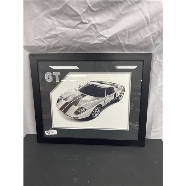 Ford GT Signed Print Numbered with COA