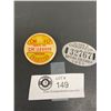 Image 1 : Vintage BC and Ohio 1950's Chauffeur Badges Lot of 2