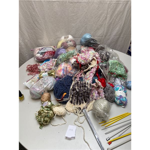 Large Lot of Assorted Colours Knitting Wool, Unused