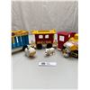 Image 3 : Vinter Fisher Price Lot, Trains and Tool Kit