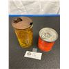 Image 2 : Husqvarna Full Chain Saw Oil Tin and an Empty McCulloon Chain Saw Oil Tin