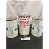 Image 2 : 3 Arrow Shell Oil Cans2 Full 1 Empty